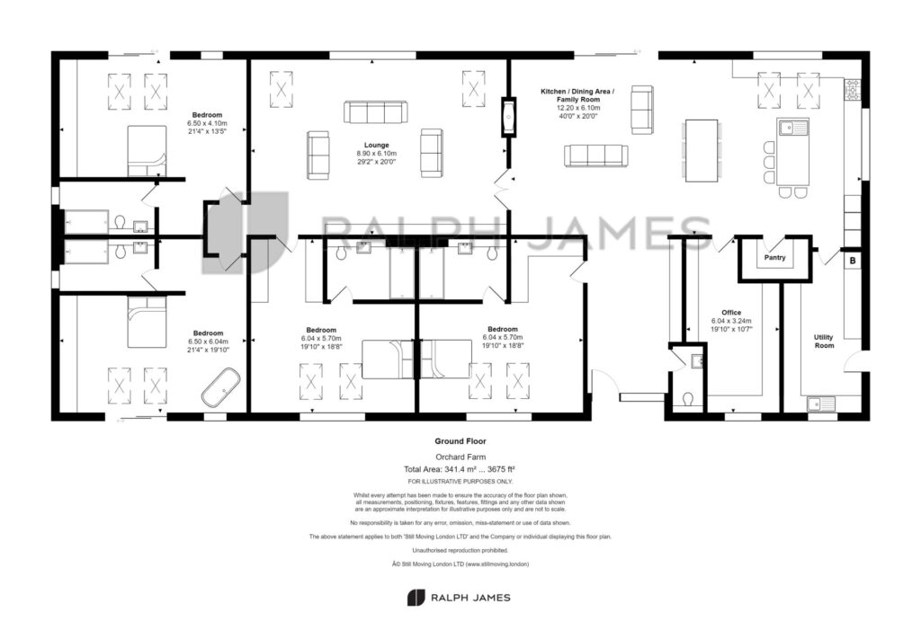 Orchard Farm four luxurious barns. Ralph James