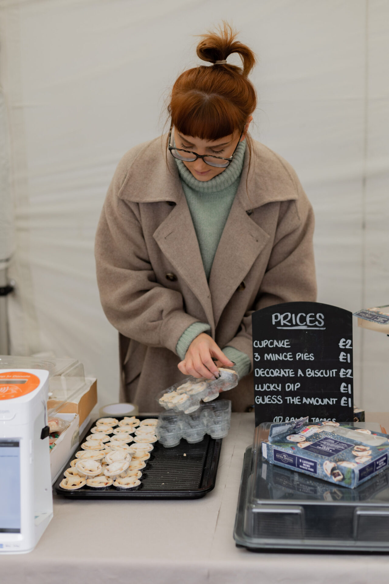 The Reigate Christmas Fayre 2023. Ralph James