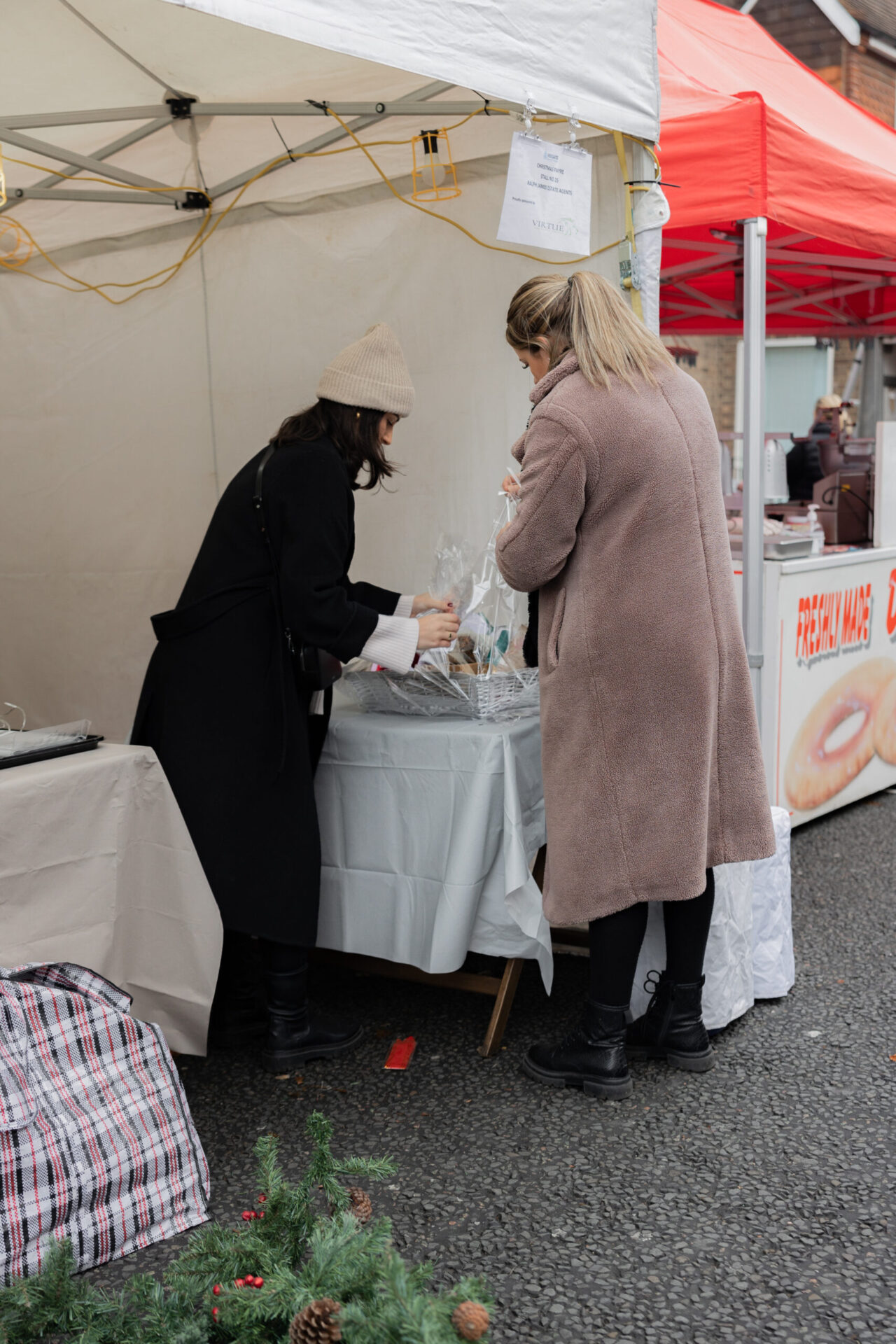 The Reigate Christmas Fayre 2023. Ralph James